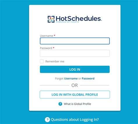 www hotschedules com login|hotschedules.com sign up.